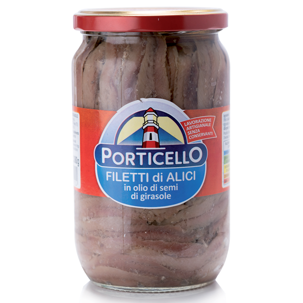 PORTICELLO ANCHOVY FILLETS O.S.G. 6PCSX720GR (FR)