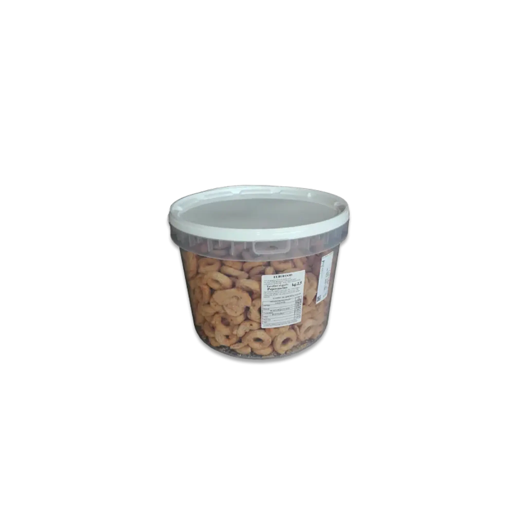 TARALLI PEPERONCINO  2,5KG(NO)