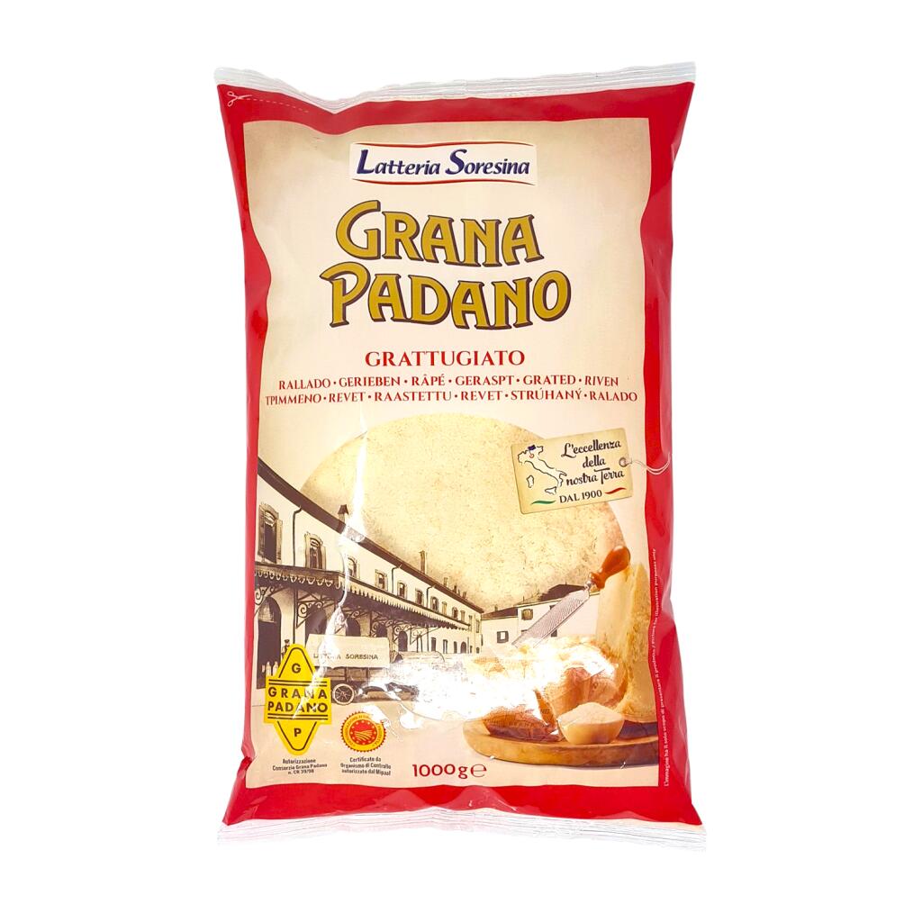 GRANA PADANO GRATED 5PCSX1KG (SO)