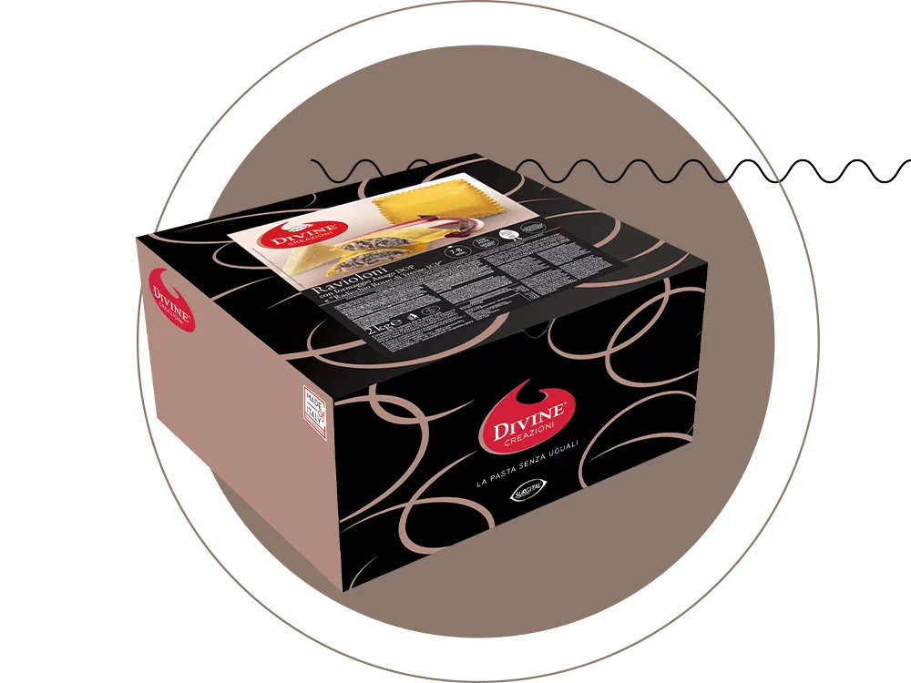 RAVIOLONI ASIAGO DOP/RADICCHIO ROSSO