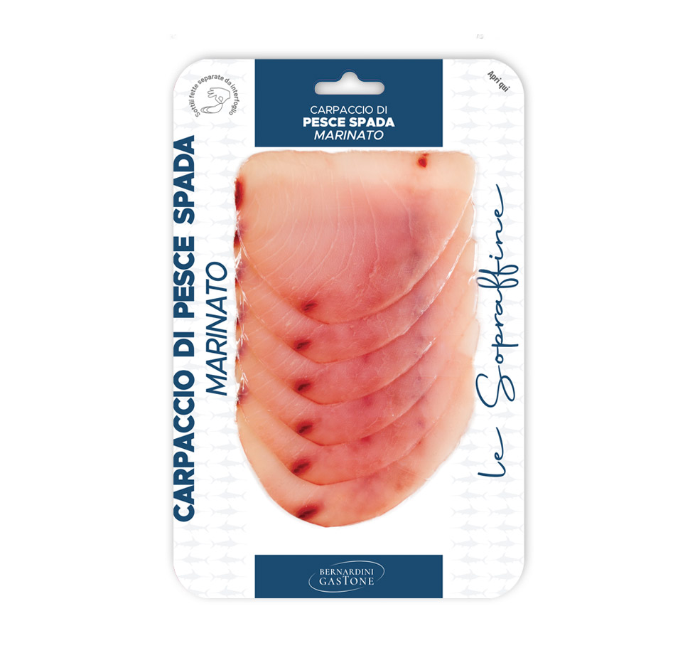 SWORDFISH CARPACCIO 100GR
