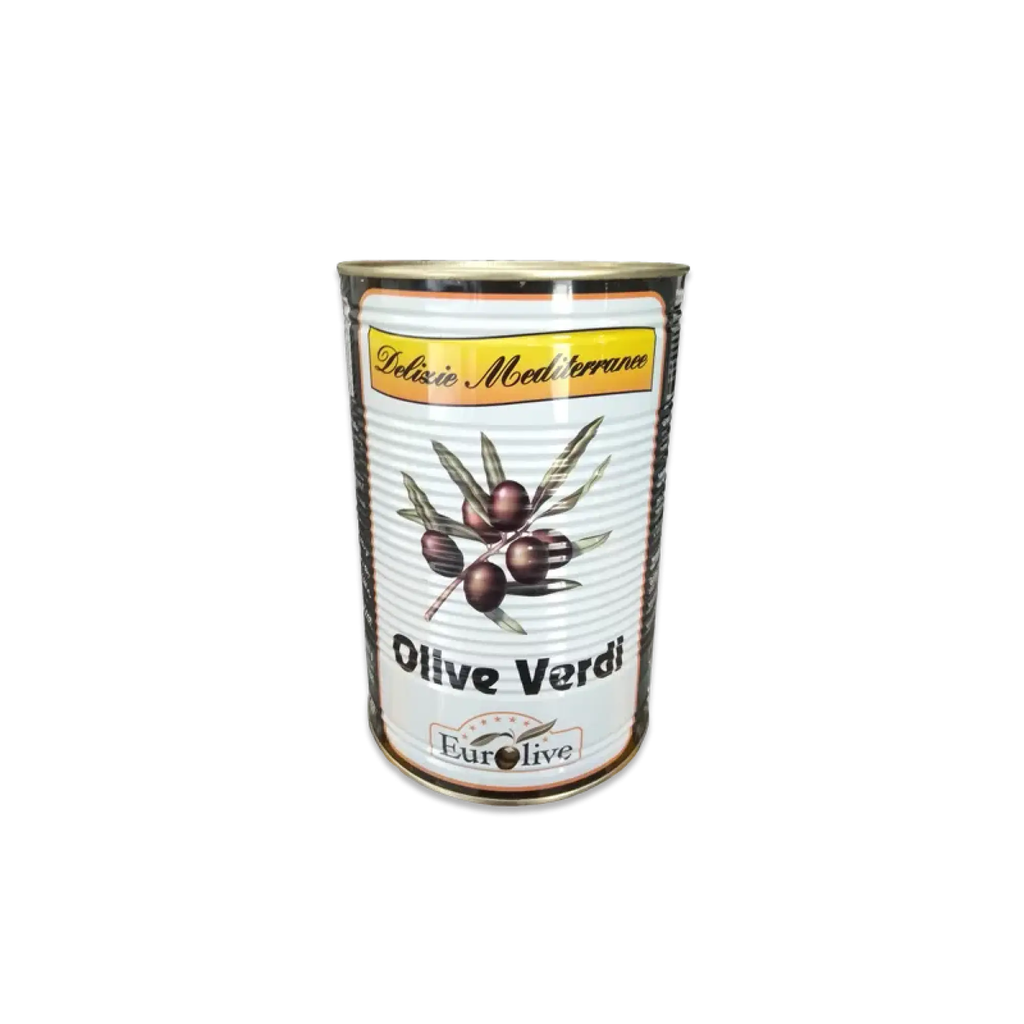 GIANT GREEN OLIVES PASTEURISED KG2.5