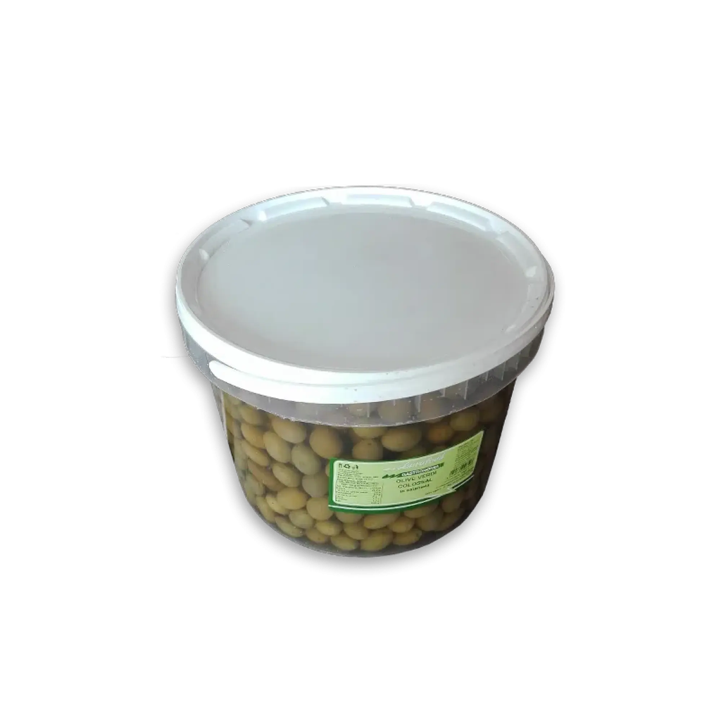 GREEN OLIVES COLOSSAL 5KG (EO)