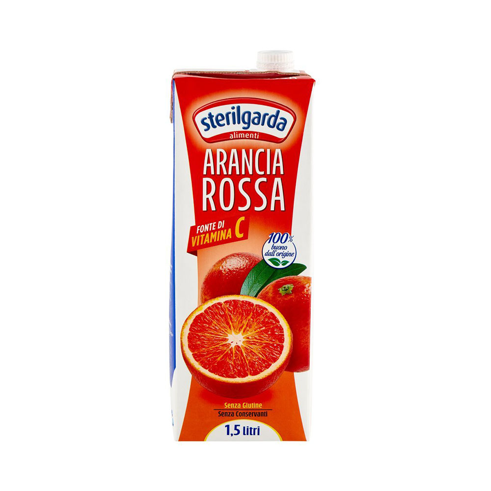 SUCCO ARANCIA ROSSA STERILGARDA 10PZX1LT