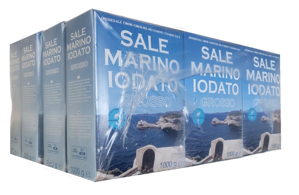 COARSE IODIZED SALT 12PCSX1KG (CES)