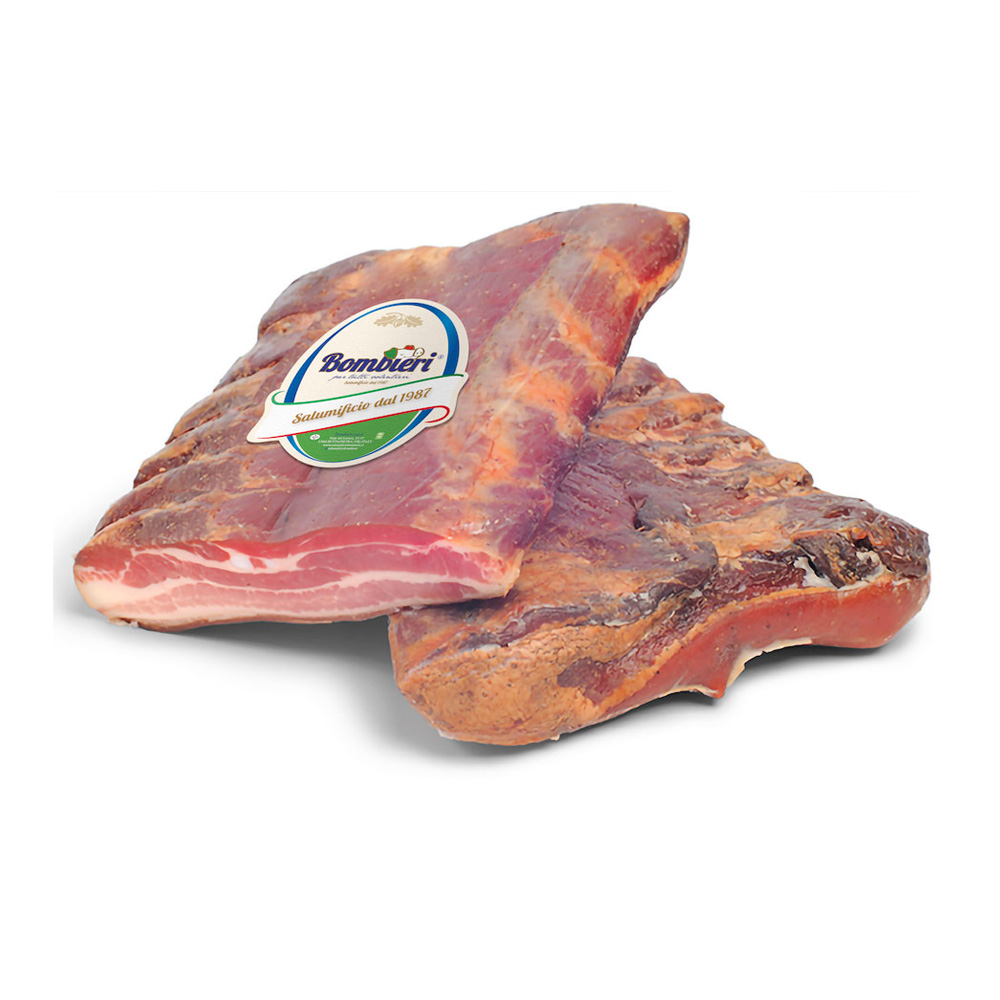 FLAT SMOKED PANCETTA 1/2 S.V. (vacuum) 2KG (BO)