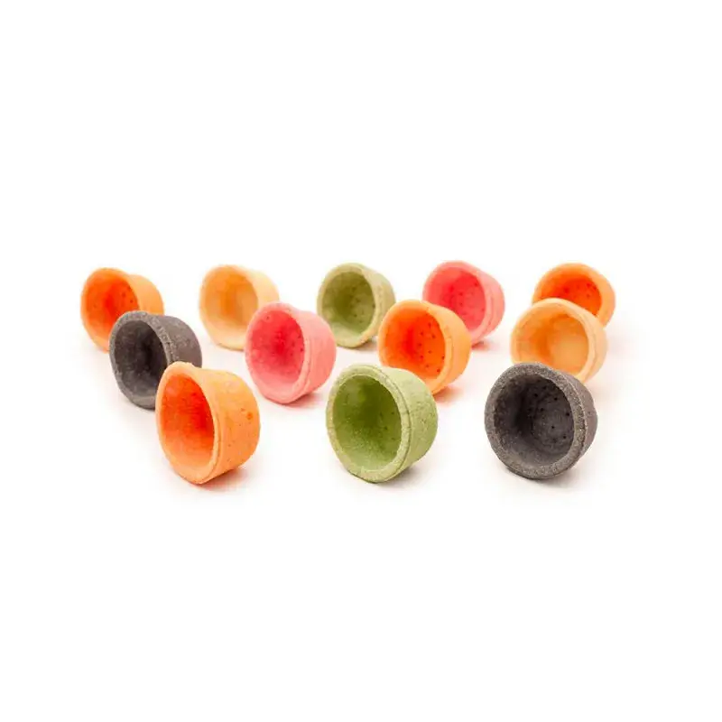 TARTELLETTE TONDE BURRO COLORATE 35MMX280PZ(HE)