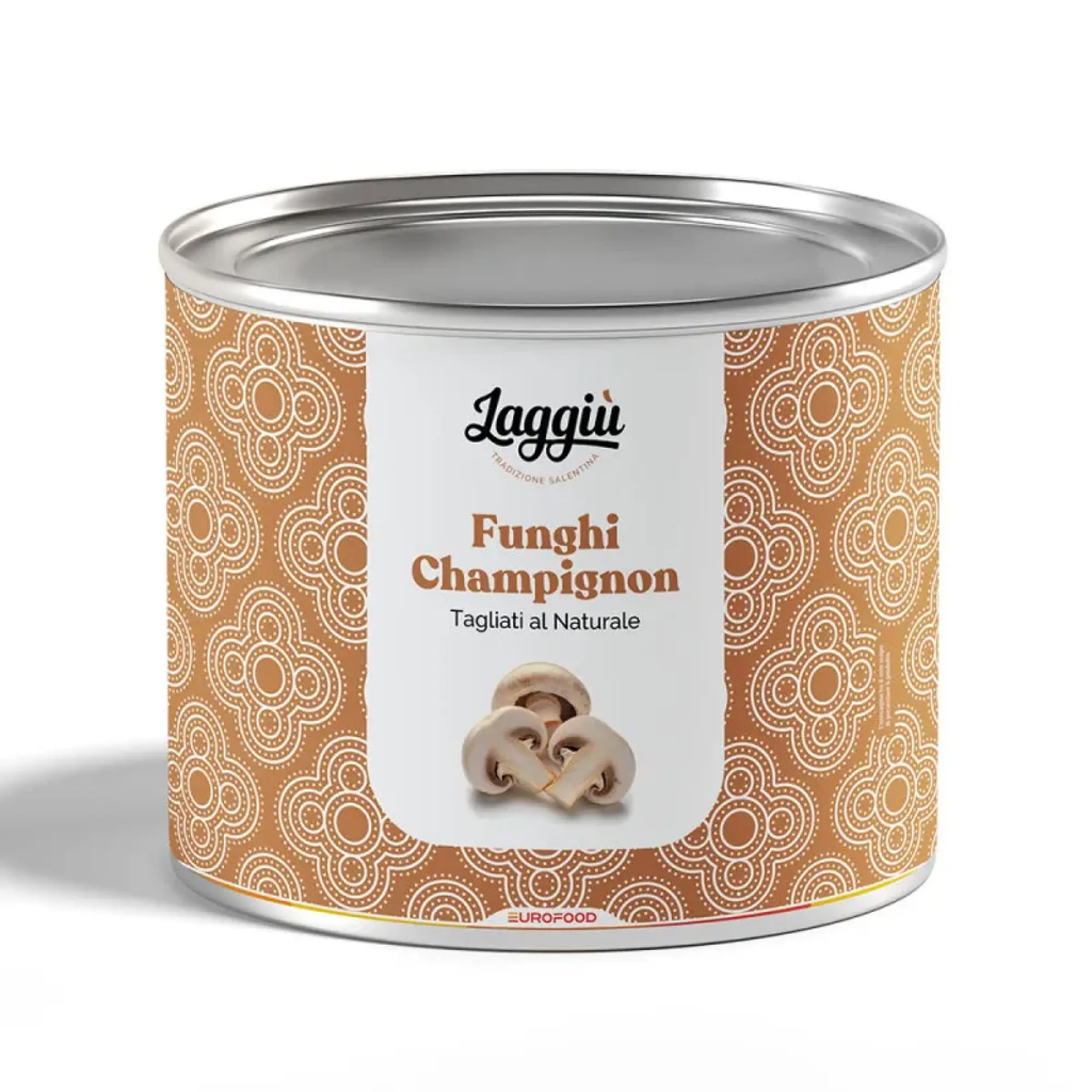 CHAMPIGNON FETTINE AL NATURALE LAGGIU' 2,5KG NETTO