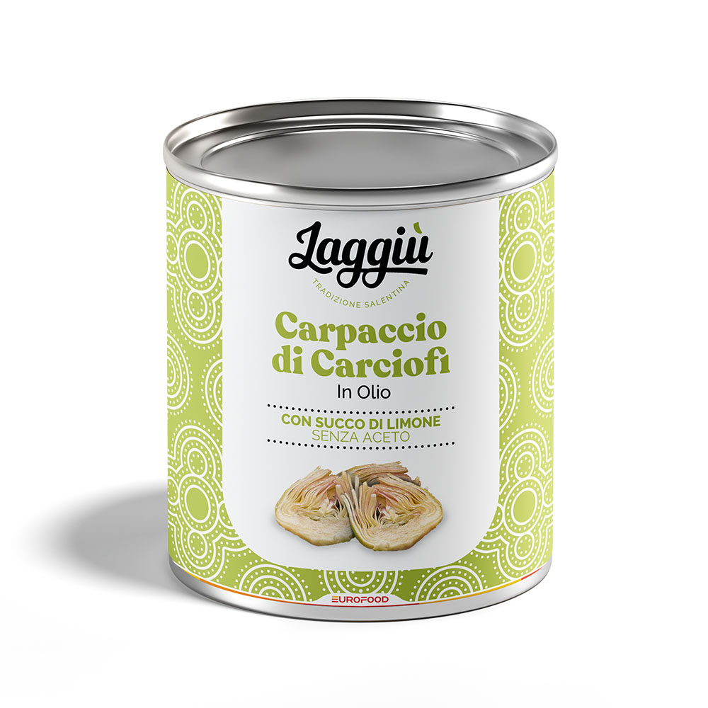 CARPACCIO DI CARCIOFI LAGGIU' 730GR NETTO