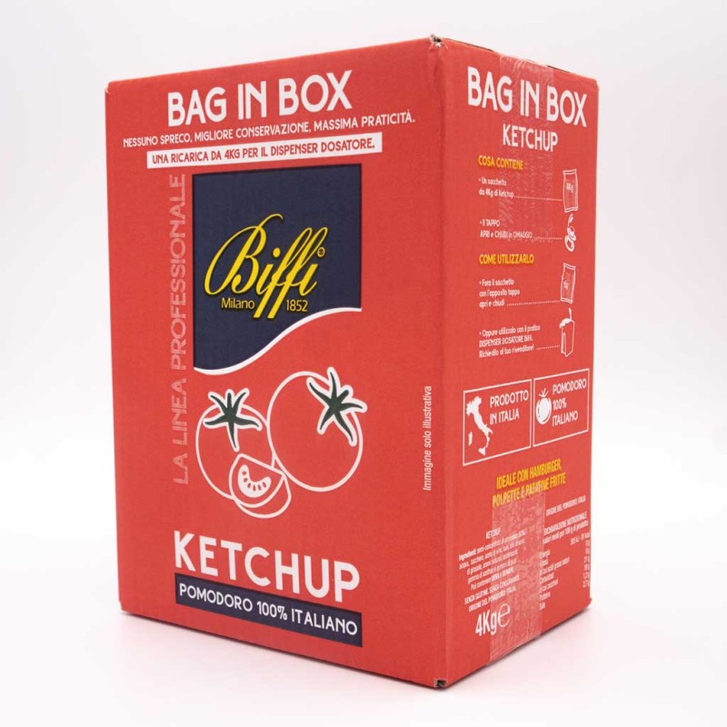 KETCHUP BAG/BOX 4KG(FO)