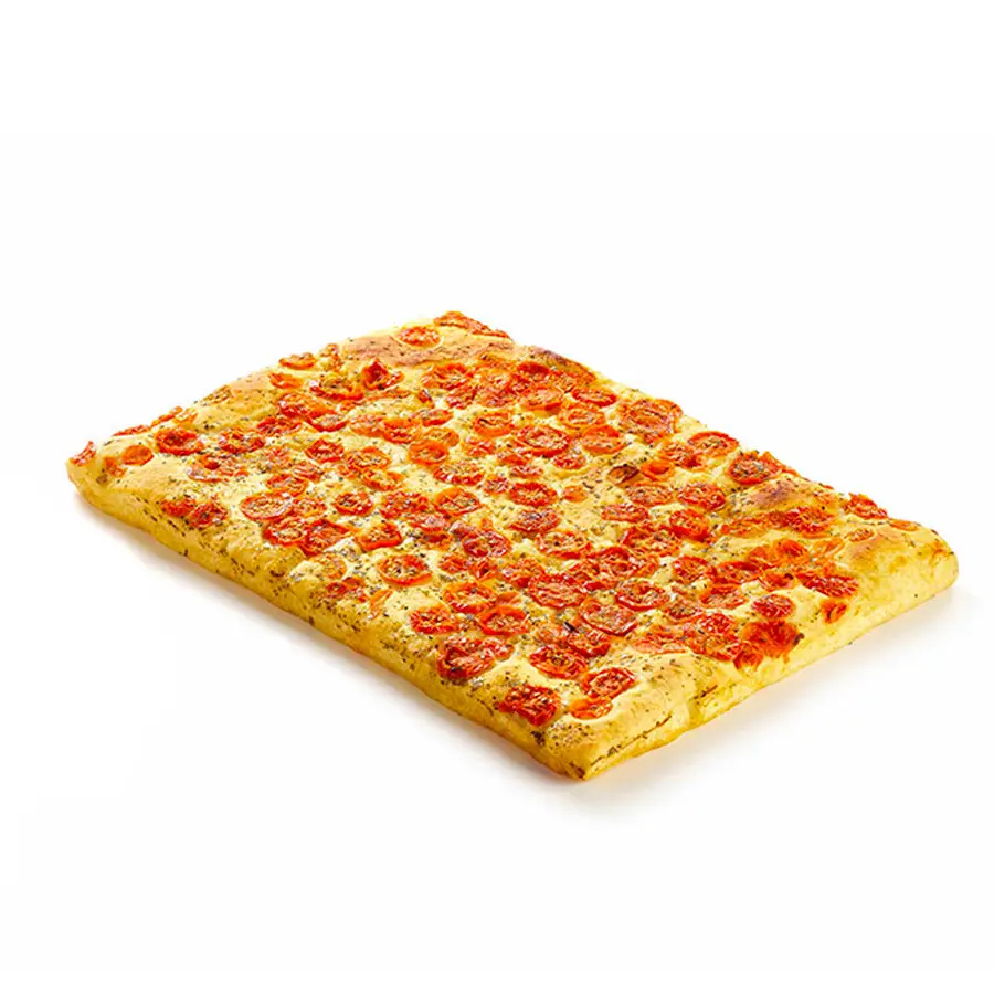 FOCACCIA PUGLIESE CON POMODORINI PACHINO 2.4KG (FK)