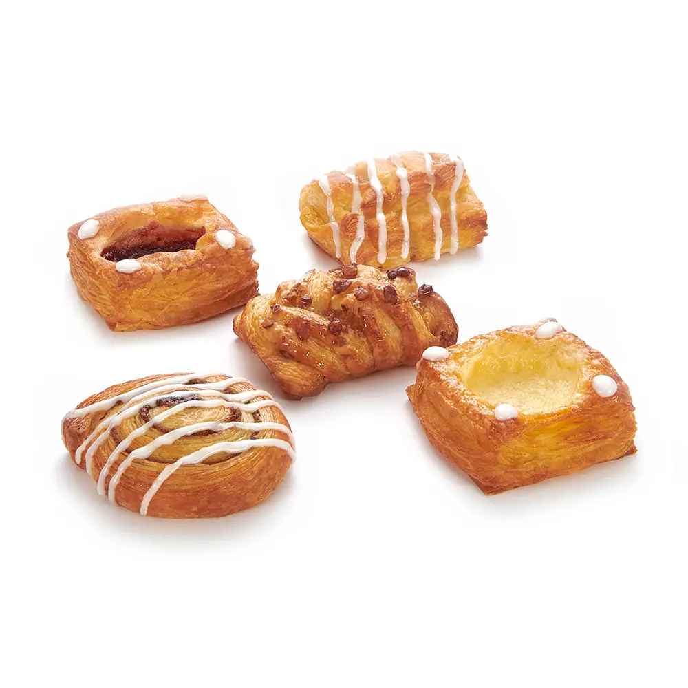 MINI DANISH PASTRY 46g  110pcs (SG)