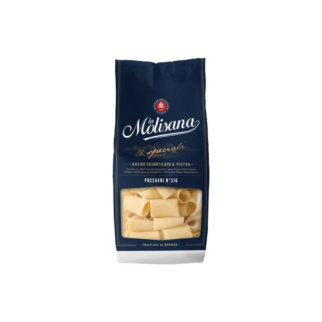 SMOOTH PACCHERI MOLISANA 12pcsX500gr (LM)
