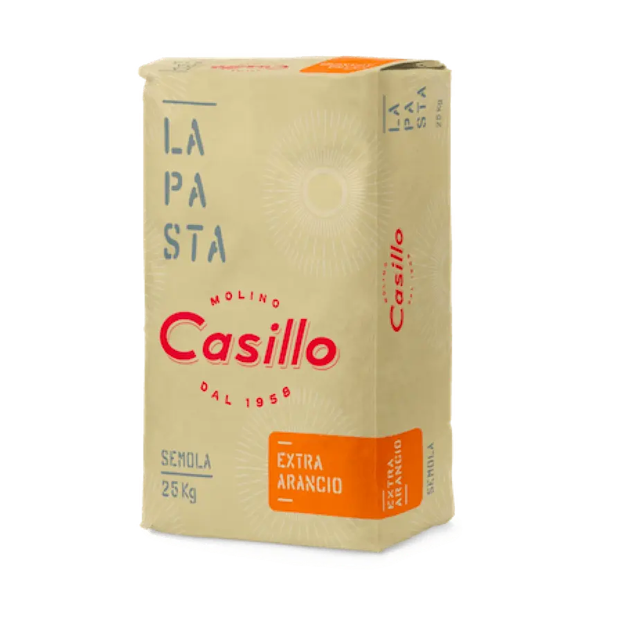 SEMOLINA FLOUR EXTRA ARANCIO 25kg (CAS)
