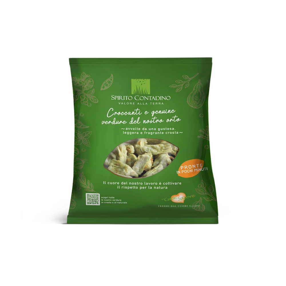 BABY ARTICHOKES IN WHEAT FLOUR CRUST 4pcsX1kg (SC)