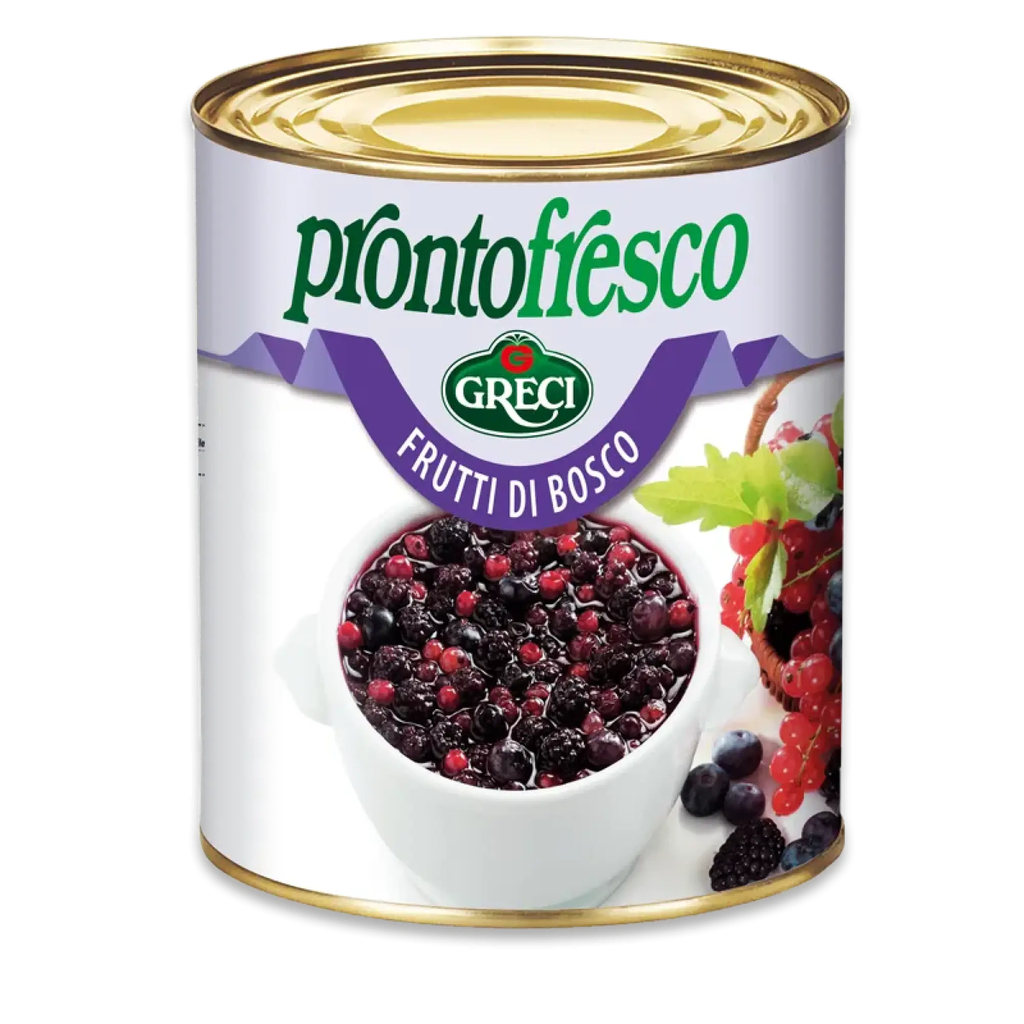 FRUTTI DI BOSCO 6X820GM (GR) RED FRUITS tin