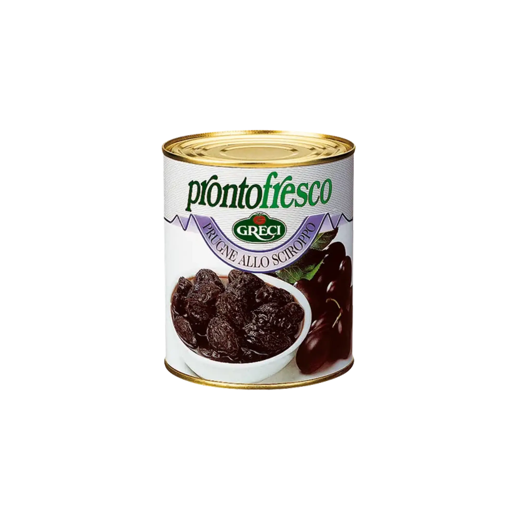 PRUGNE ALLO SCIROPPO 850gr (GR) PRUNES IN SYRUP