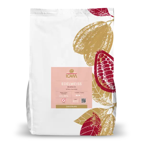 WHITE CHOCOLATE 4 kg ICAM EDELWEISS