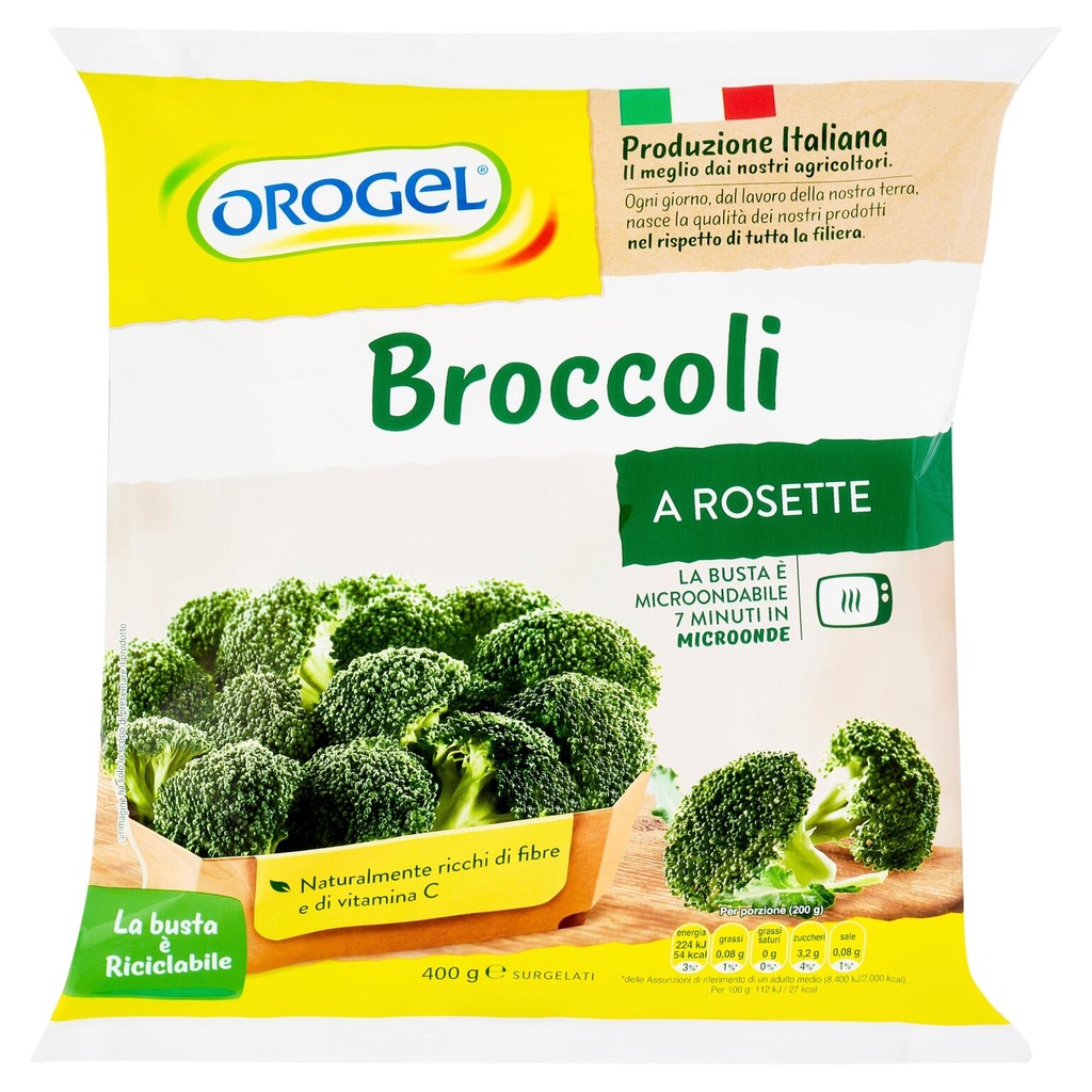 BROCCOLI FLORETS IQF 4pcsX2kg (OR)
