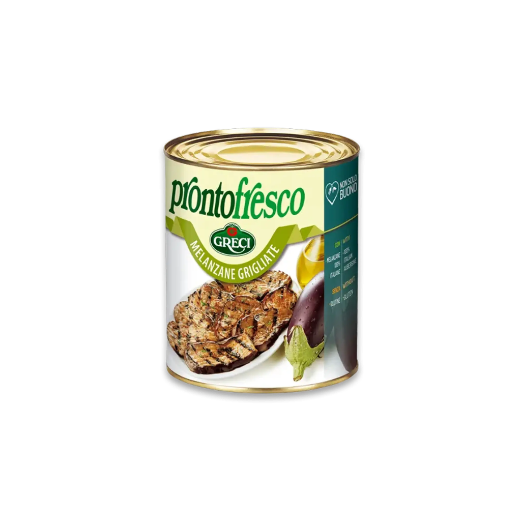 MELANZANE GRIGLIATE 750gr (GR) GRILLED AUBERGINES TINNED
