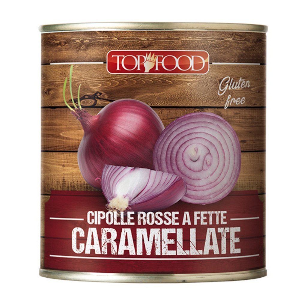 CIPOLLE ROSSE A FETTE CARAMELLATE 800gr