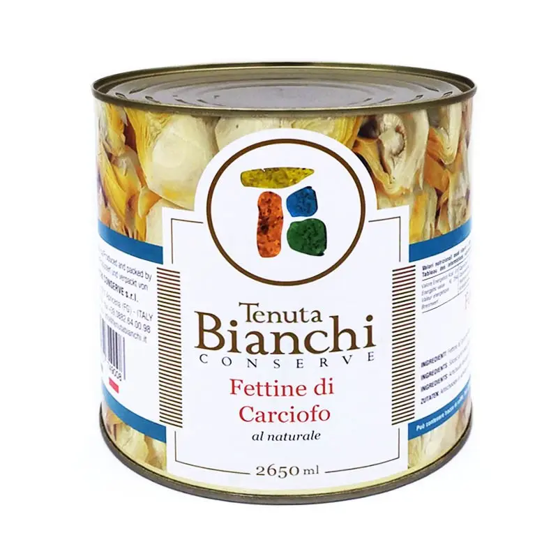CARCIOFI A FETTINE AL NATURALE 6pzX3kg(TB)