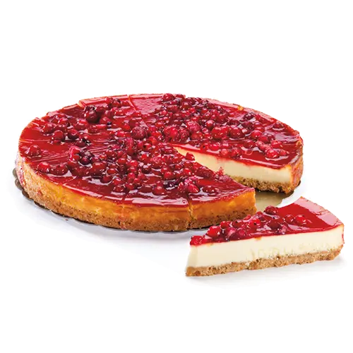 RED BERRY CHEESECAKE 1.4 precut