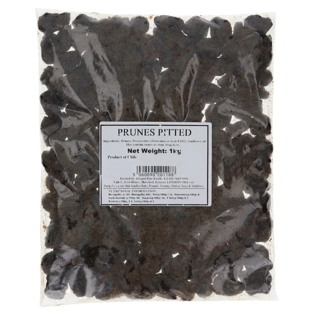 PITTED PRUNES ASHLOCK 1 KG
