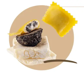 AGNOLI WITH TRUFFLE AND STRACCHINO ALL'ANTICA 2 KG
