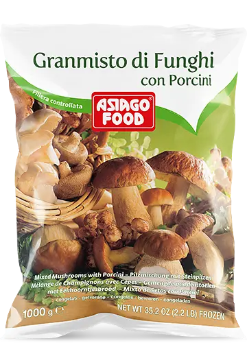 ASIAGO FROZEN MIXED MUSHROOMS