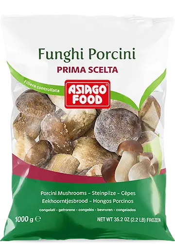 ASIAGO FROZEN WHOLE PORCINI