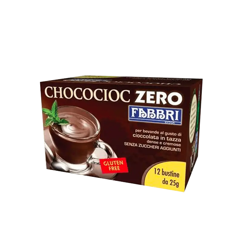 CHOCOCIOC ZERO HOT CHOCOLATE BOX 12bstX4pcs (FA)