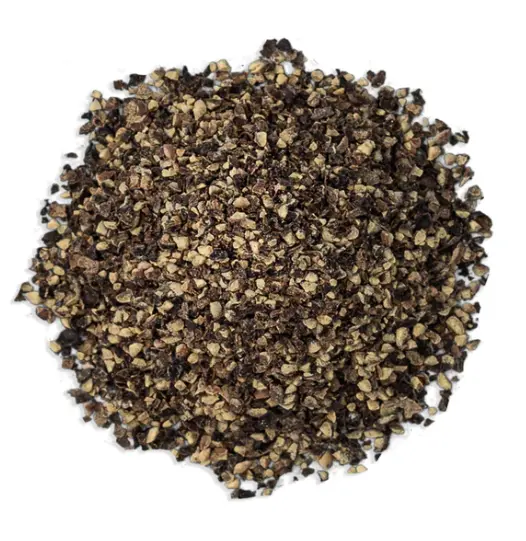 BLACK PEPPER CRACKED 1KG COARSE GROUND