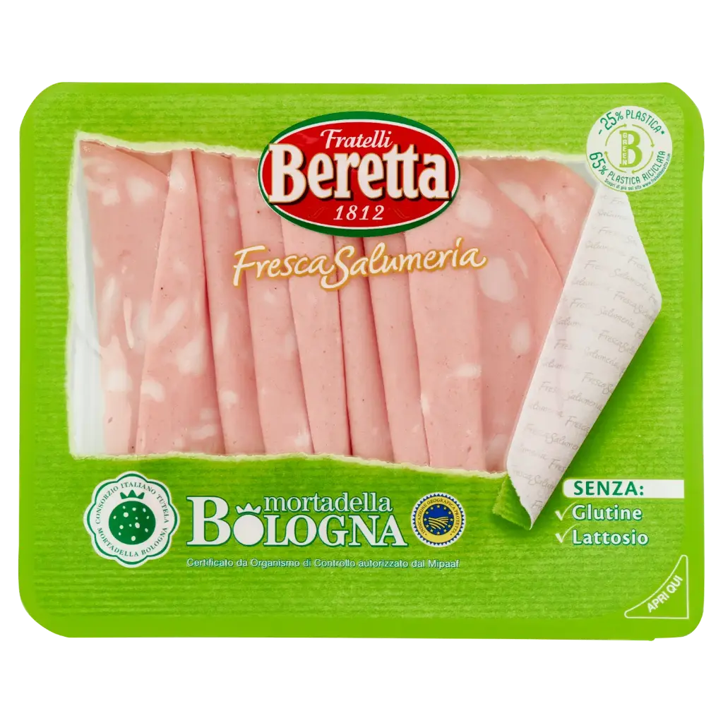 MORTADELLA NON IGP No Pistacchio 300 gr (BER)