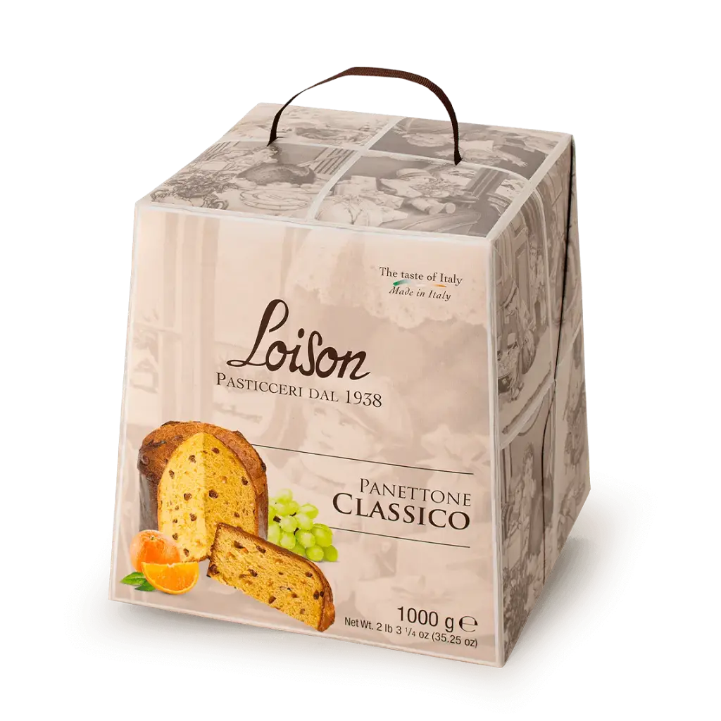 Panettone Classic with raisin & orange 1 kg Loison