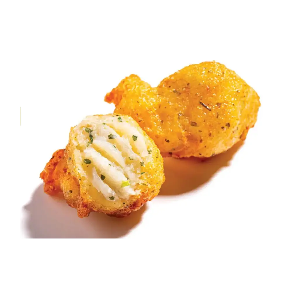 ZEPPOLE DI BACCALA' AL LIMONE IN PASTELLA 1.5kg (FK) COD FRITTERS IN BATTER