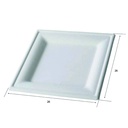 PIATTO QUADRATO POLPA KARO BASIC 26X26CM 50PZ(SDG)