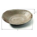 PIATTO TONDO PALMA 18CM 25PZ(SDG)